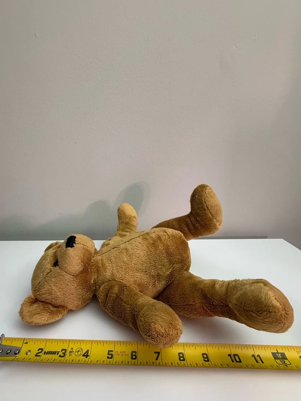 TB Toy Trading Co Classic Jointed Tan Teddy Bear Plush 12